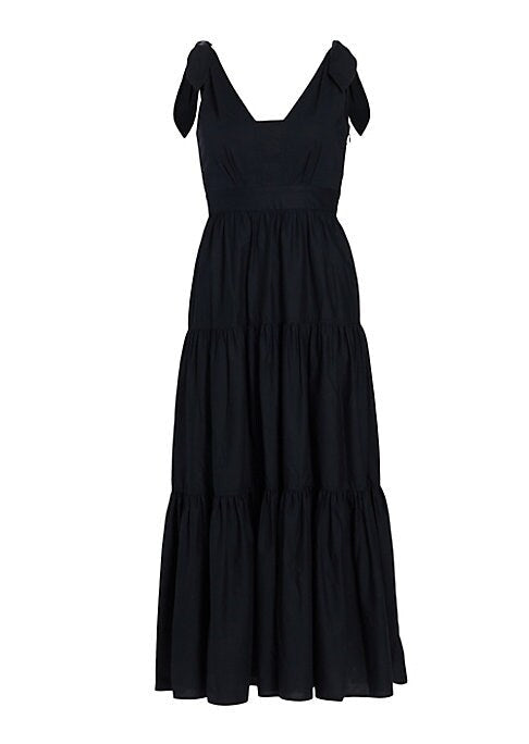 Breezy Tiered Cotton Dress