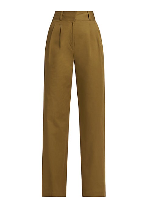 Chic Pleated Trousers