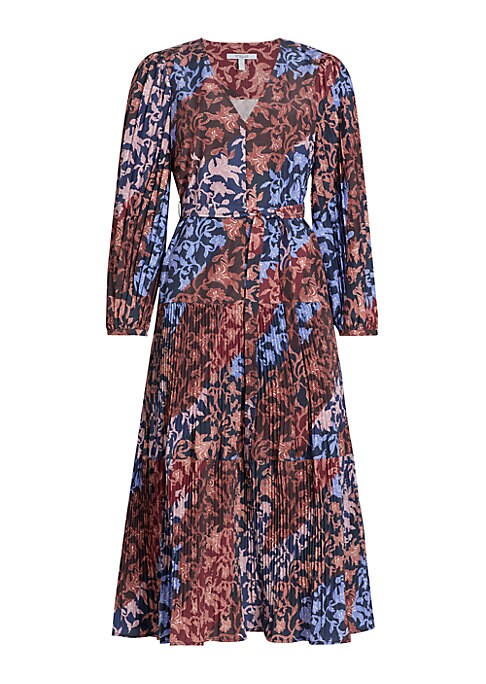 Floral Elegance Midi Dress