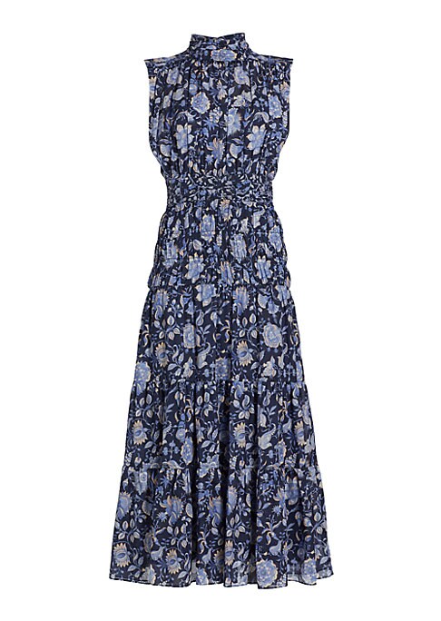 Floral Elegance Midi Dress