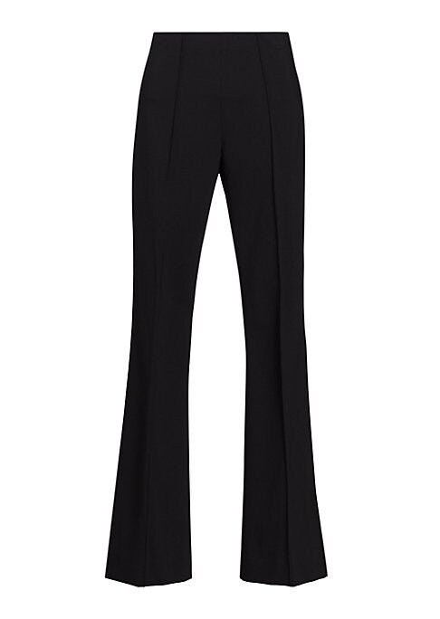 Stretch Boot-Cut Trousers