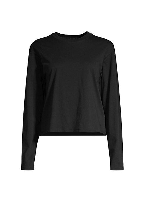 Cropped Cotton Tee