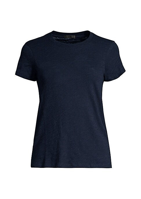 Cropped Slub Tee