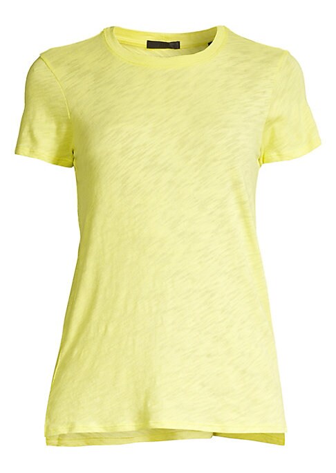 Cropped Slub Tee