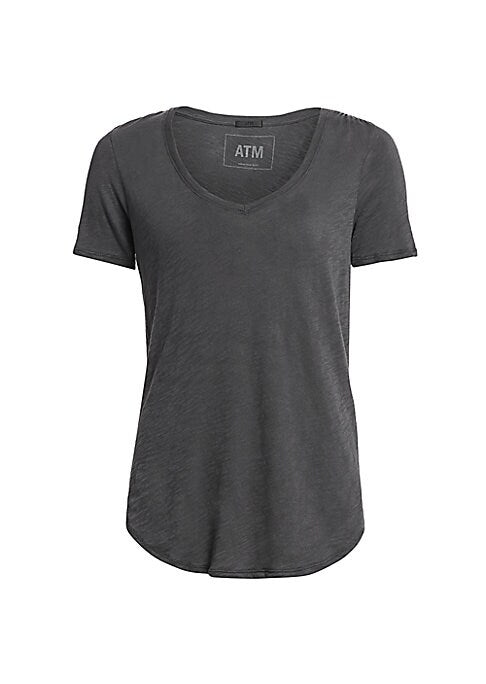 Soft Slub V-Neck Tee
