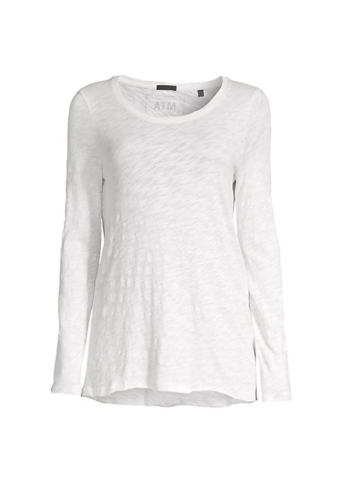 Edgy Cotton Long Sleeve Tee