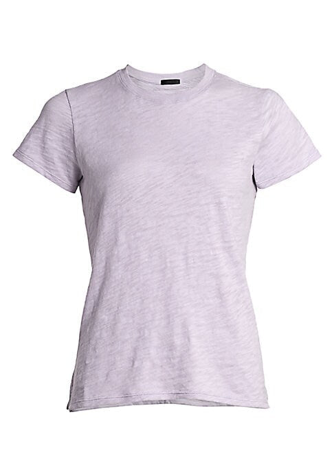 Cropped Slub T-Shirt