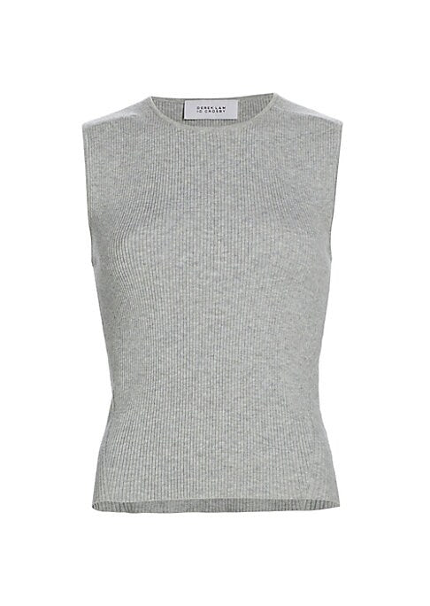 Ribbed Sleeveless Classic Tank