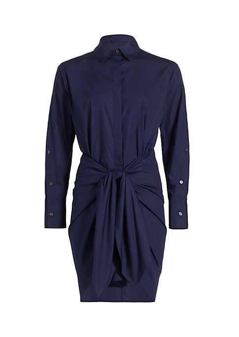 Sleek Tie-Waist Dress