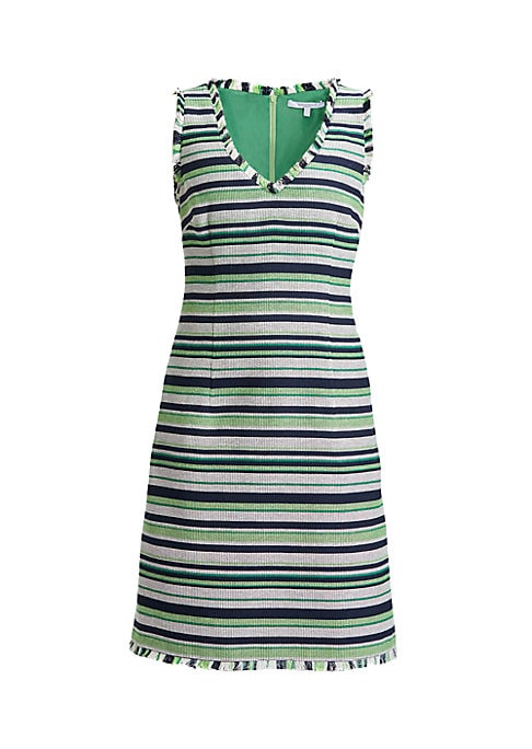 Striped Luxe Minidress