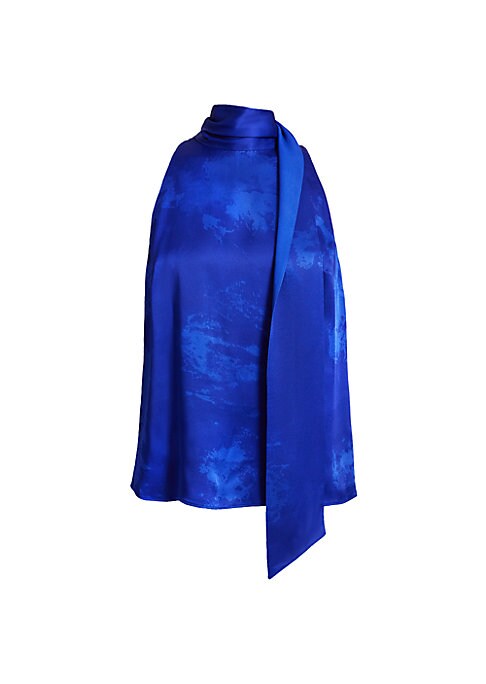 Chic Tie Neck Blouse