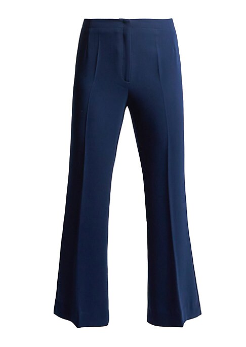 Chic Flare Crop Trousers