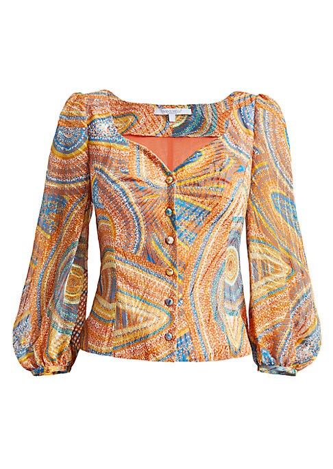 Silk Sweetheart Blouse