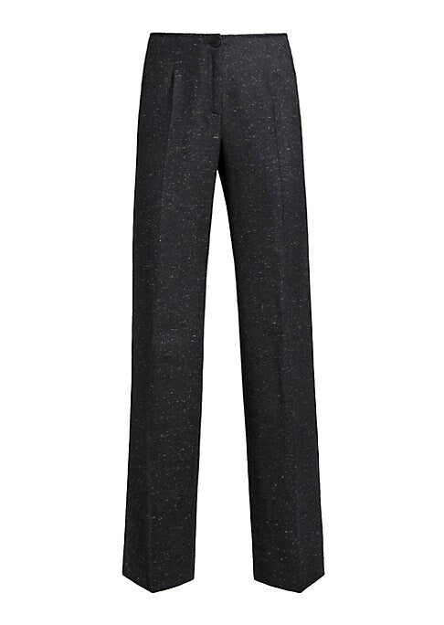 Chic Wool Blend Trousers