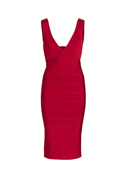 Vivid V-Neck Dress