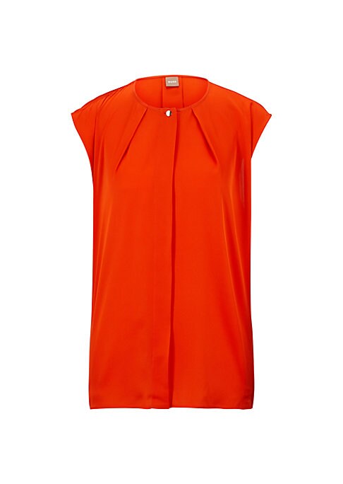 Silk Sleeveless Chic Top