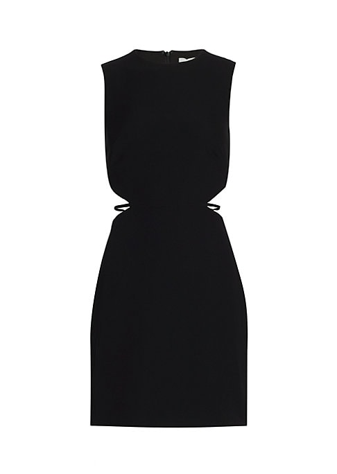 Buckle Cut-Out Mini Dress