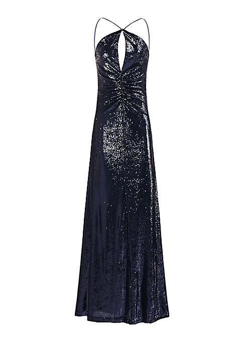 Shimmering Strappy Elegance