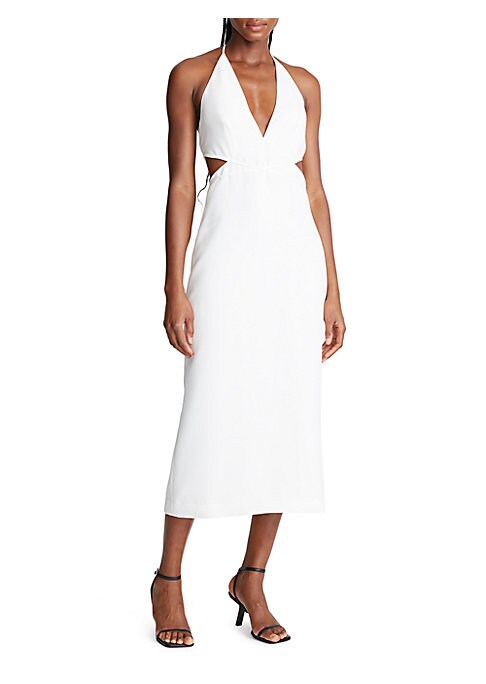 Chic Cut-Out Midi Dress