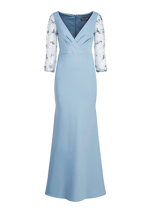 Elegant Beaded Evening Dress