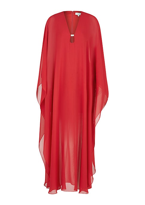 Chic Cape Gown