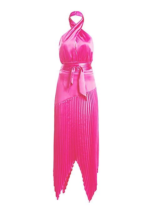 Radiant Pleated Maxi Dress