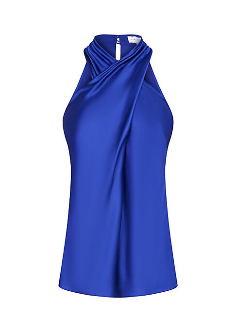 Chic Crossover Halter Top