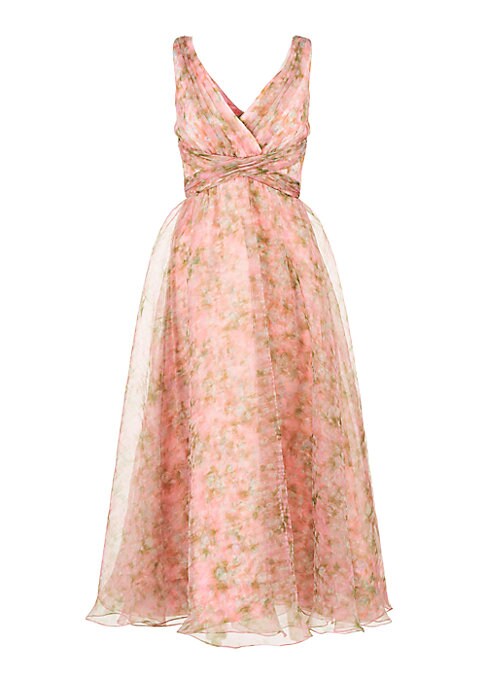Floral Fit-and-Flare Dress