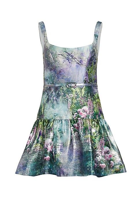 Metallic Whimsy Minidress