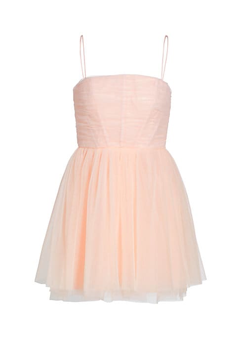 Chic Tulle Mini Dress