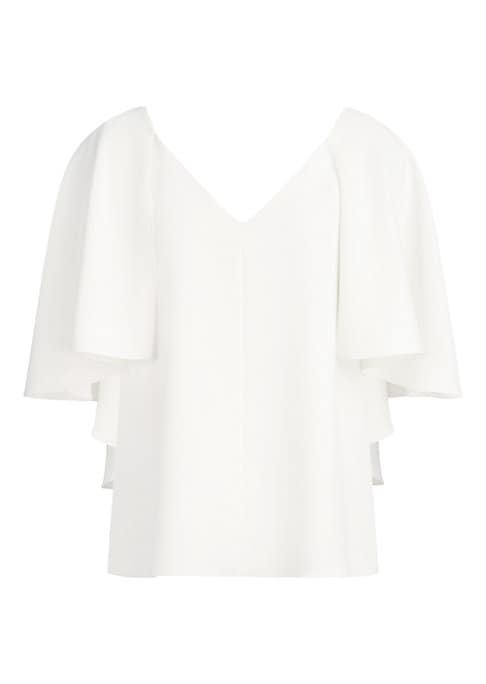 V-Neck Cape Top