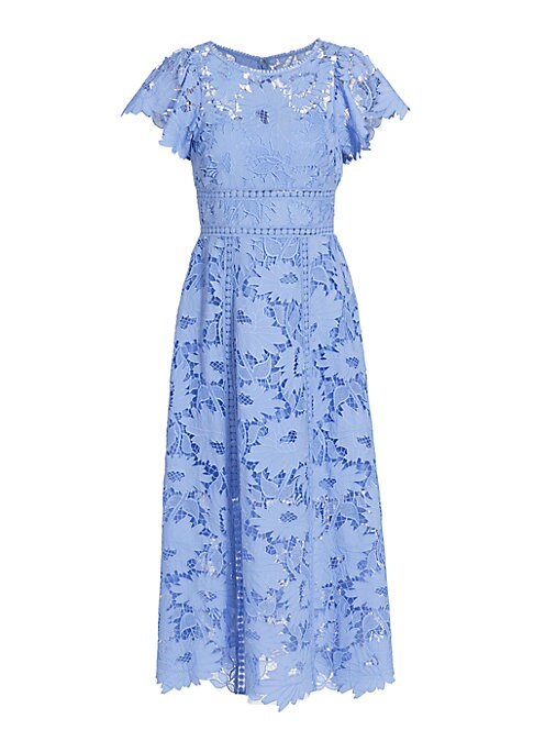 Lace Elegance Midi Dress