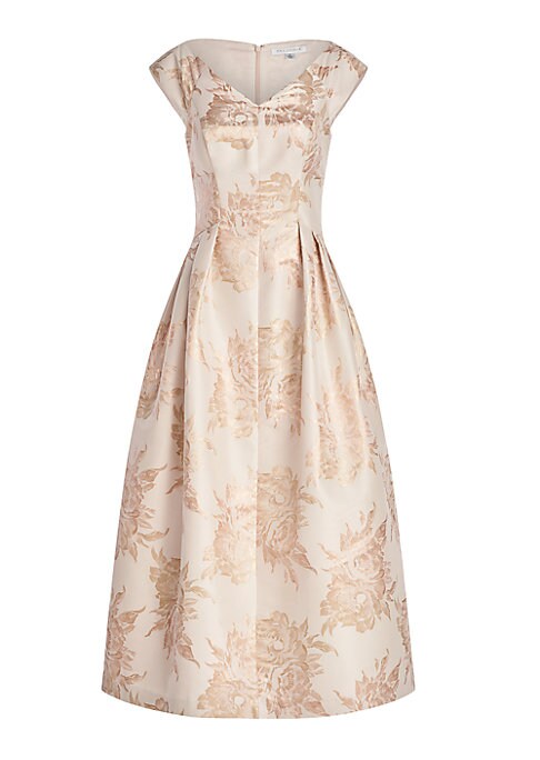 Floral Flair Midi Dress