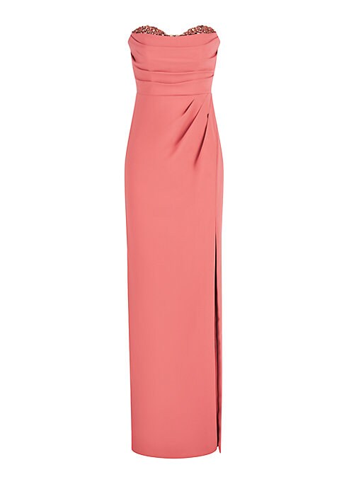 Sparkling Slit Evening Gown