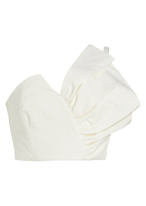 Ruffled One-Shoulder Top