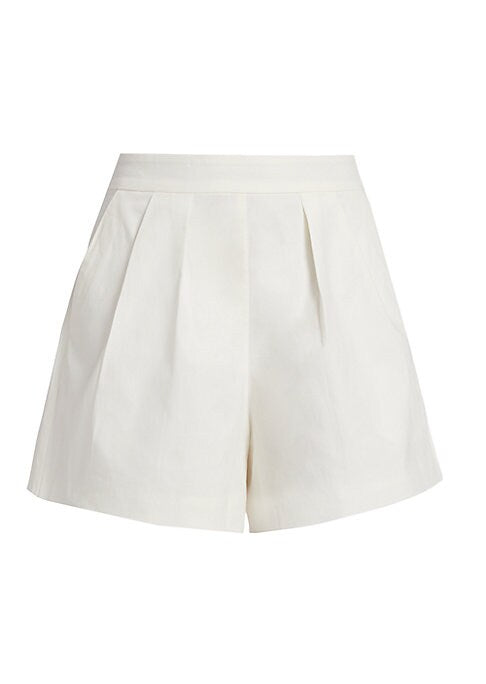 Flared Cotton Chic Shorts