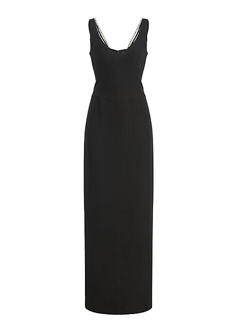 Sparkle V-Neck Elegance