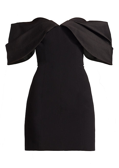 Draped Elegance Minidress