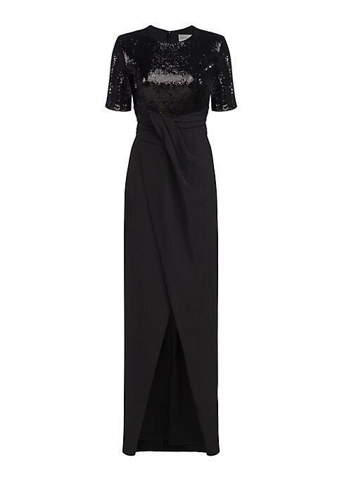 Sequined Elegance Gown