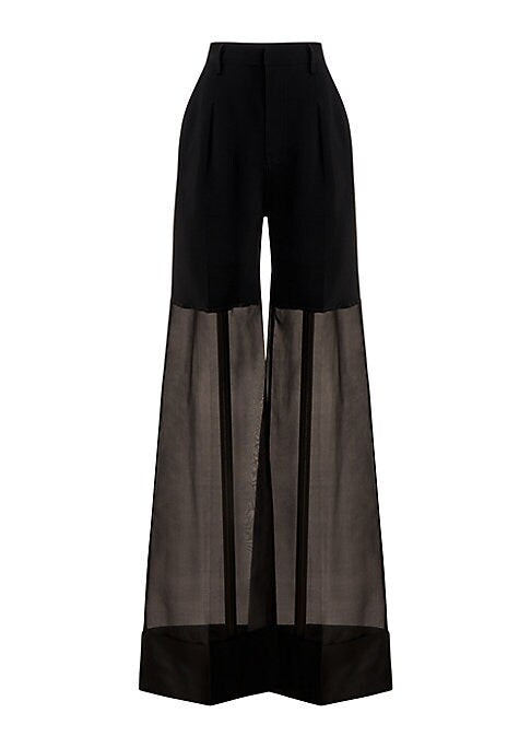 Sheer Chic Trousers