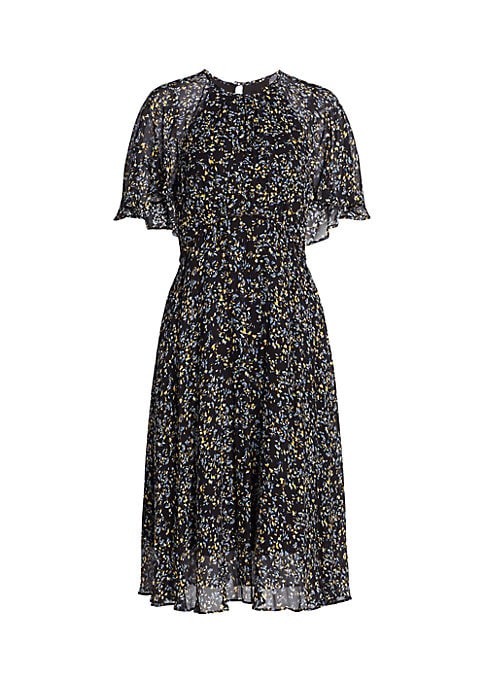 Chic Floral Evening Dress
