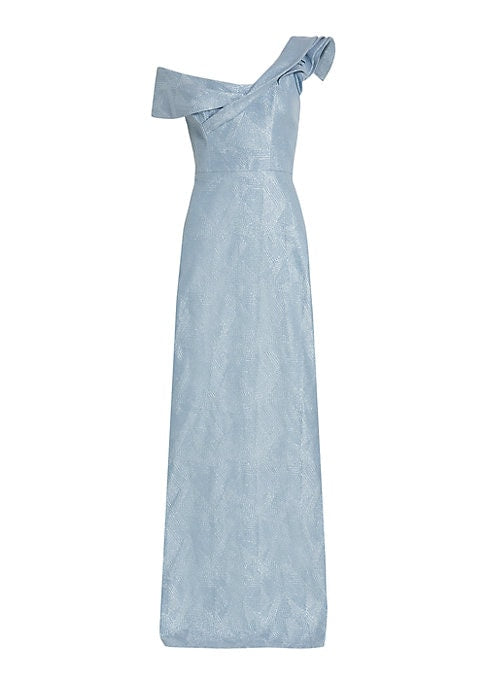 Ruffled Elegance Gown