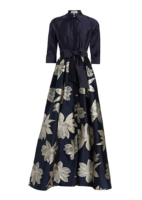 Romantic Floral Ballgown