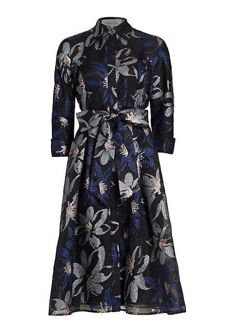 Shimmer Floral Dress