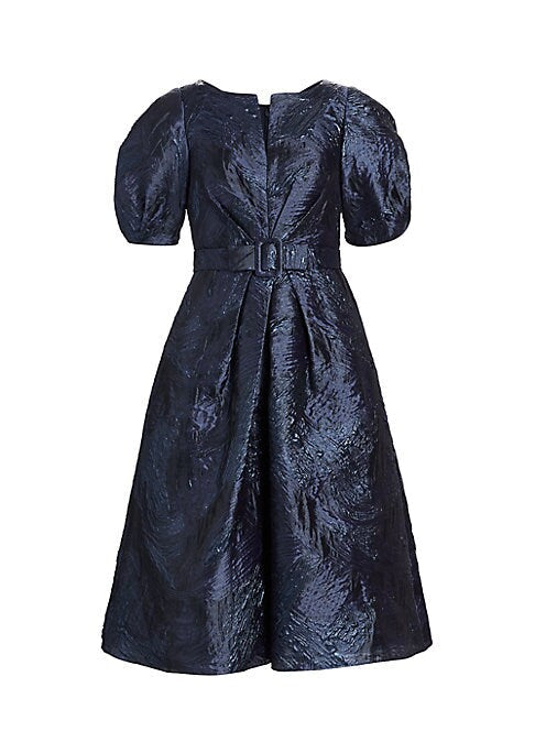 Swirl & Puff Elegance Dress