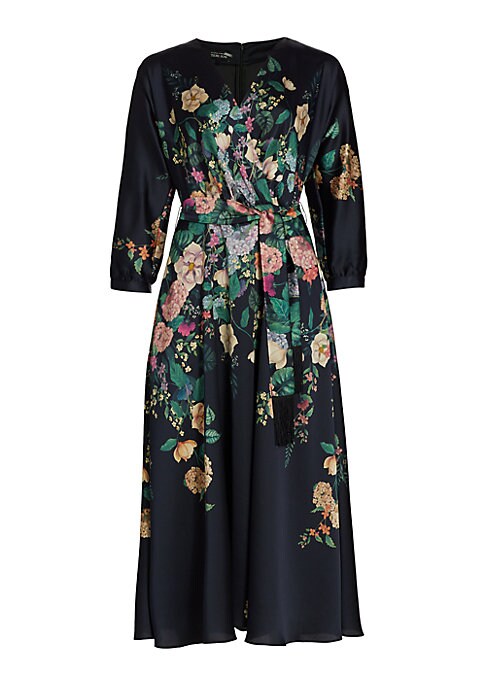Floral Chic Midi Dress
