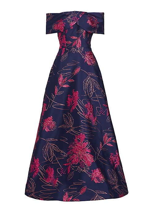 Floral Elegance Gown