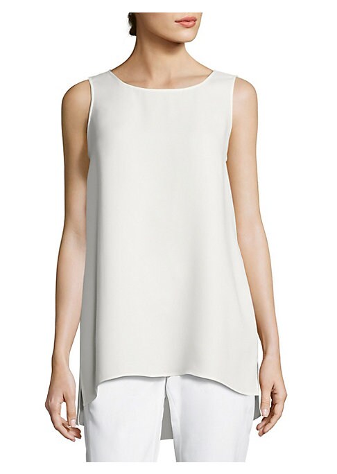 Luxe Silk Sleeveless Top