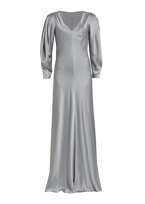 Silken Elegance Gown