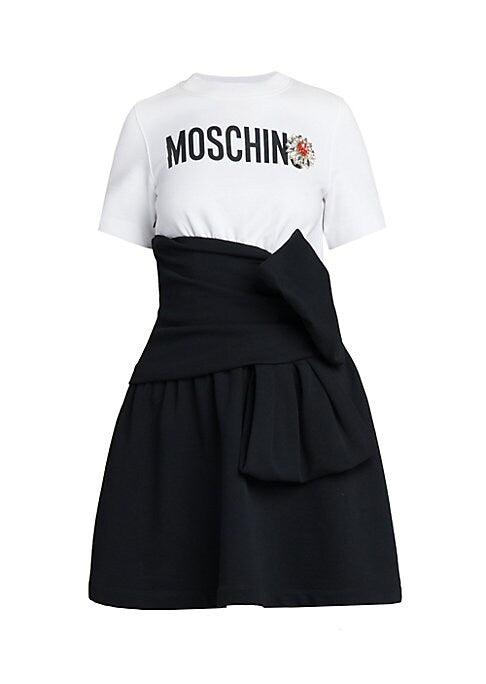 Stylish Bow Minidress